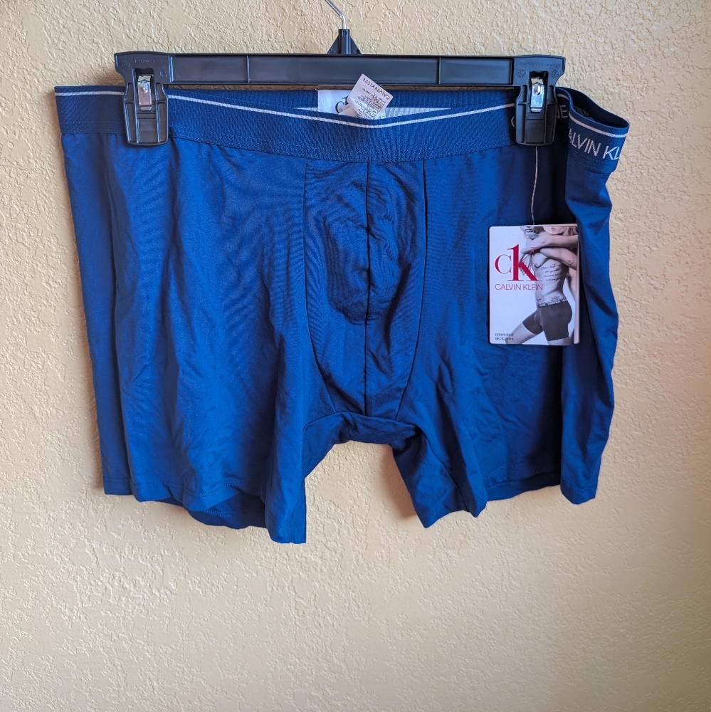 Calvin Klein CK One Navy Boxer Briefs